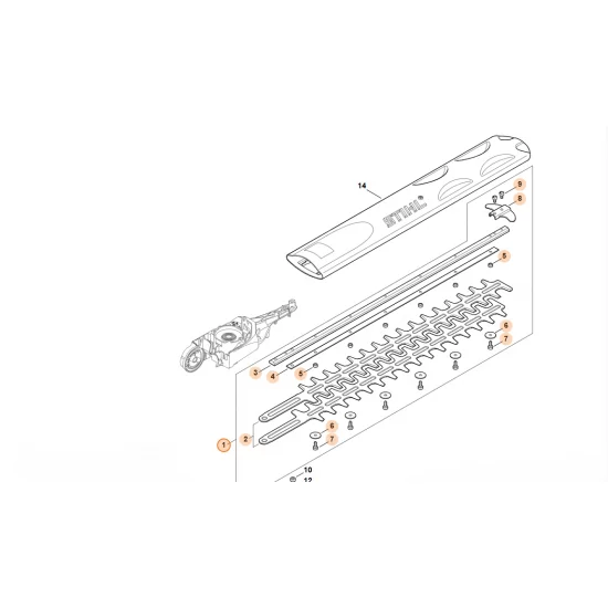 STIHL  Zestaw urządzenia tnącego 500 mm / 20
